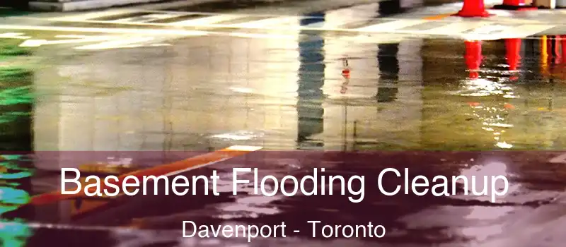  Basement Flooding Cleanup Davenport - Toronto