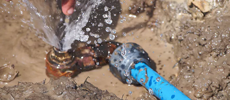 Burst Water Pipe Repair and Replacement in Davenport, Toronto