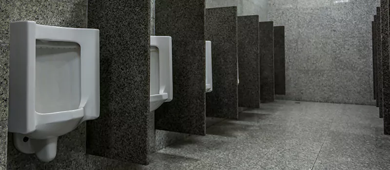 Urinal Divider Installation in Davenport, Toronto