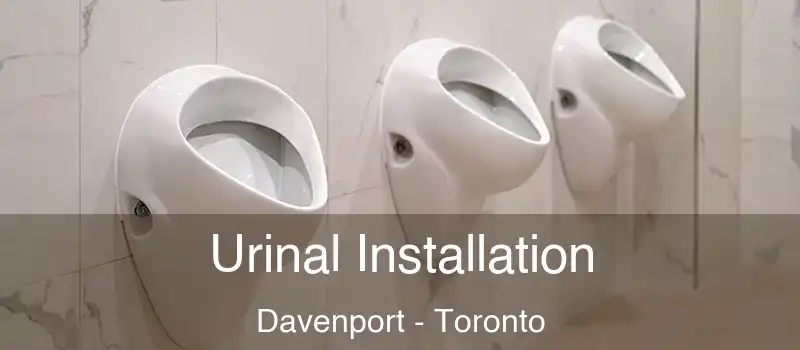  Urinal Installation Davenport - Toronto